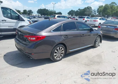 2015 Hyundai Sonata Sport z USA, uszkodzony, nr VIN 5NPE34AF2FH035741